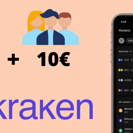 KRAKEN: 10€ per Te + 10€ per Ogni Amico